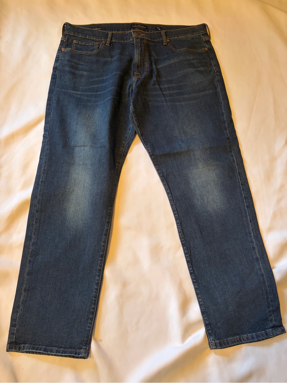 Lucky Brand Men's Straight Jeans in Dark Blue Wash